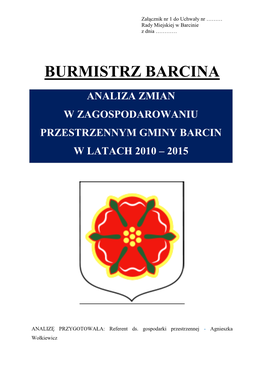 Burmistrz Barcina