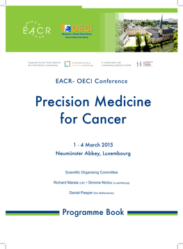 Precision Medicine for Cancer