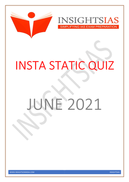 Insta Static Quiz