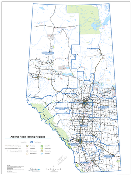 ´ DRAFT TEMPLATE Alberta Road Testing Regions