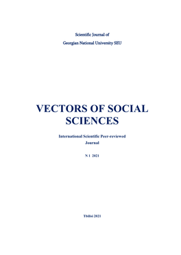 Vectors of Social Sciences