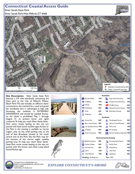 Silver Sands State Park Milford Silver Sands Park Way Milford, CT 6460 ^