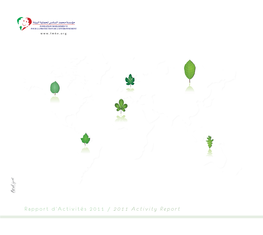 Rapport D'activités 2011 / 2011 Activity Report