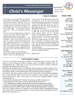 Christ's Messenger