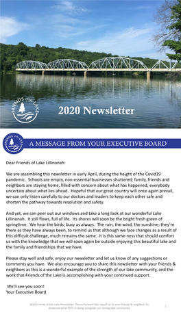 2020 Newsletter