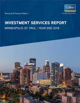 Investment Services Report Minneapolis-St
