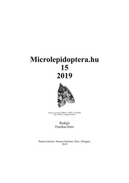 Microlepidoptera.Hu 15 2019