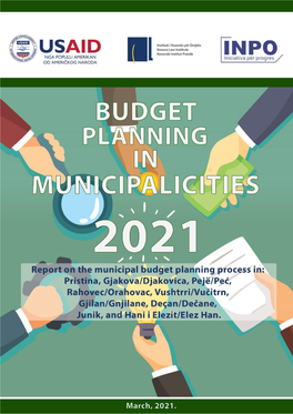 Budget Planning in Municipalities 2021