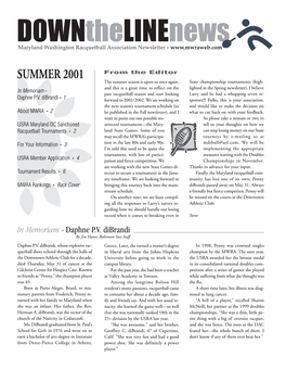 Summer 2001 (367 KB PDF)