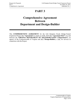 Design-Build Lump Sum Agreement Template