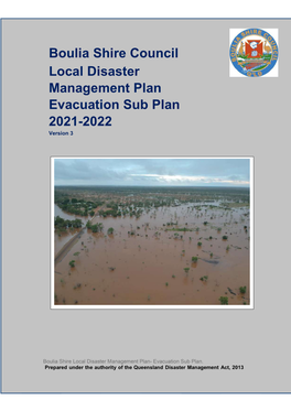 Local Disaster Managment Plan Evacuation Sub Plan