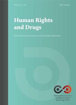 Human Rights and Drugs Volume 2, No