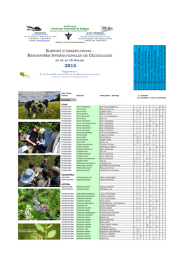 Rencontres Internationales De Cécidologie