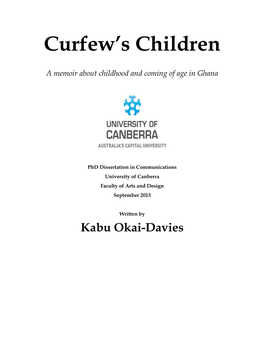 Curfew's Children