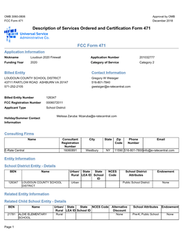 201032777 Funding Year 2020 Category of Service Category 2