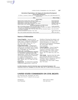 United States Commission on Civil Rights 537