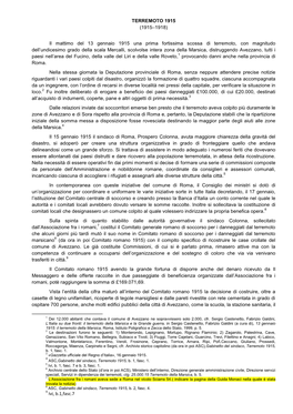 Il Mattimo Del 13 Gennaio 1915 Una Prima Fortissima Scossa Di Terremoto, Con Magnitudo Dell'undic