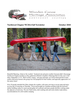 Newsletter Fall 2018