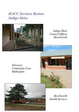 HACC Services Review Indigo Shire
