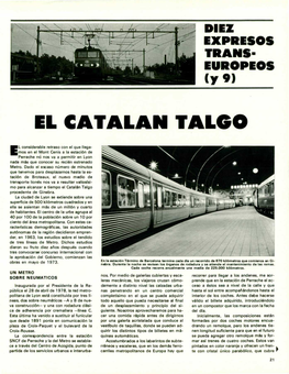 El Catalan Talgo