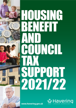 Housing Benefit and Council Tax Support Booklet 2021