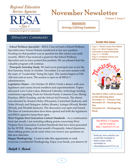 Resa 5 / Wvu Graduate Classes