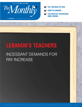 Lebanon's Teachers