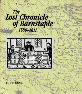 The Lost Chronicle of Barnstaple 1586-1611