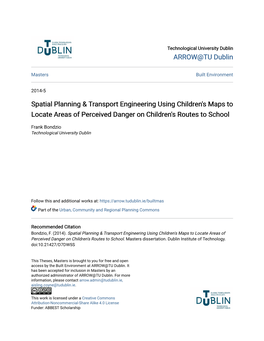 Spatial Planning & Transport Engineering