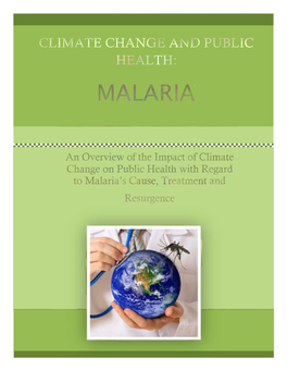 Climate Change and Public Health: Malaria