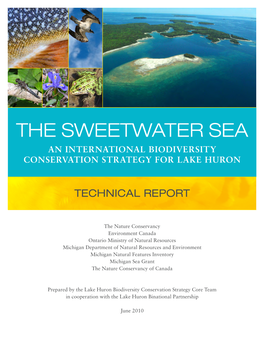 The Sweetwater Sea: an International Biodiversity Conservation Strategy for Lake Huron - Technical Report