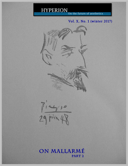 On Mallarmé Part 2