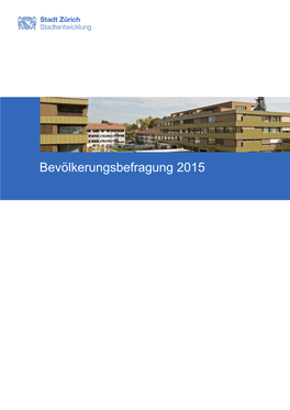 Bevölkerungsbefragung 2015