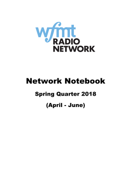 Network Notebook