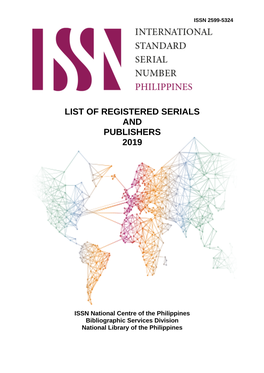 List of Registered Serials and Publishers 2019