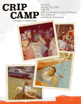 Crip Camp Program