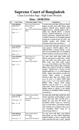 Supreme Court of Bangladesh