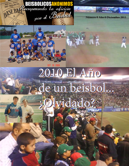 2010 El Año De Un Beisbol