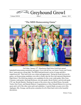 Greyhound Growl (PDF)