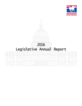 2016 Legislative Annual Report LETTER from NTRA