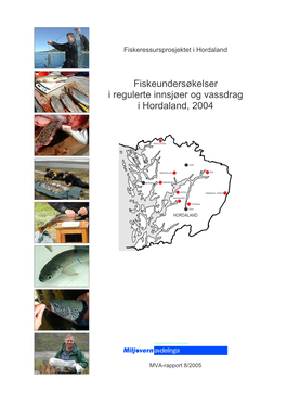 Fiskeundersøkelser I Regulerte Innsjøer Og Vassdrag 2004