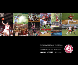 ANNUAL REPORT 2011-2012 3 Intercollegiate Athletics CONTENTS