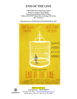 End of the Line Press