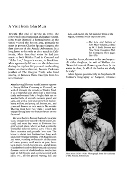 A Visit from John Muir