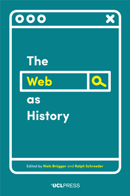 The Web As History