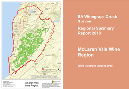 Mclaren Vale Wine Region