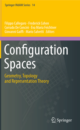 Geometry, Topology and Representation Theory Springer Indam Series