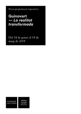 Guinovart — La Realitat Transformada