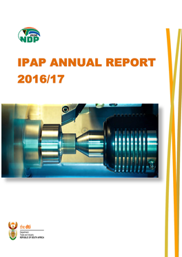 Industrial Policy Action Plan ANNUAL REPORT 2016/17