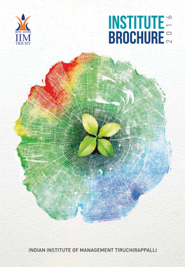 IIM Trichi Placement Brochure Cover.Cdr